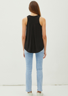 Be Cool SOFT FLOWY ROUND NECK TANK TOP