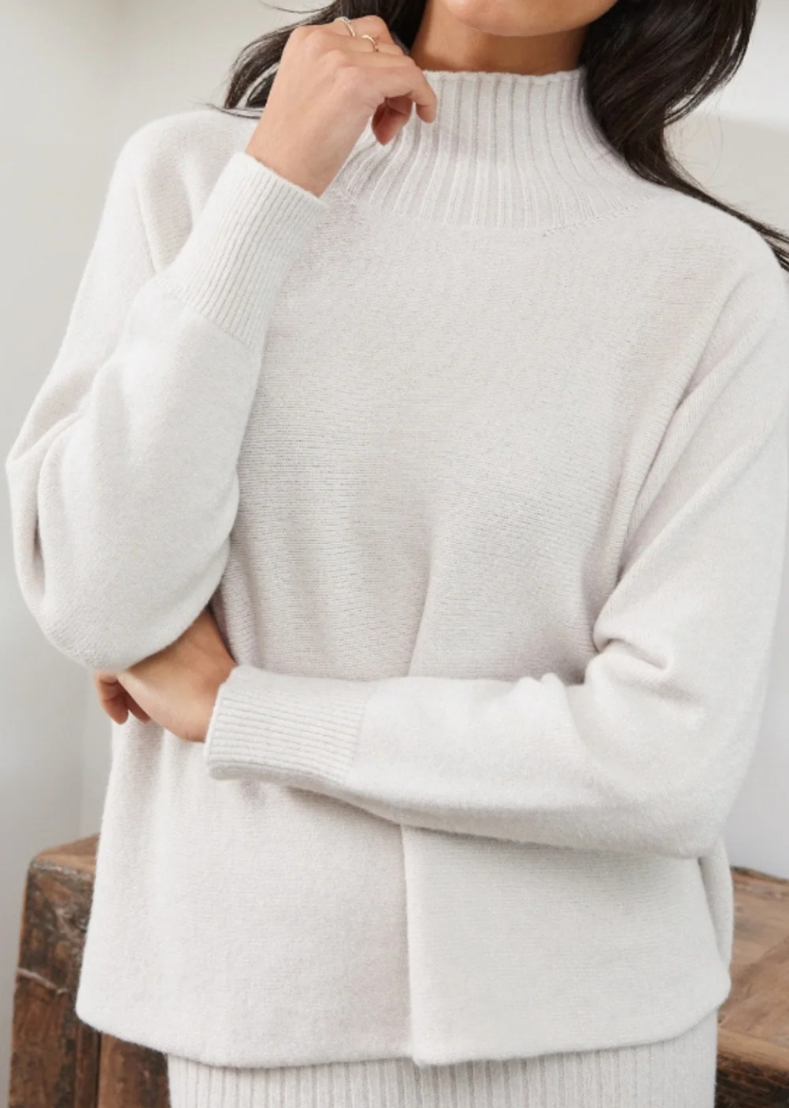 Charli Alma Sweater - Ivory