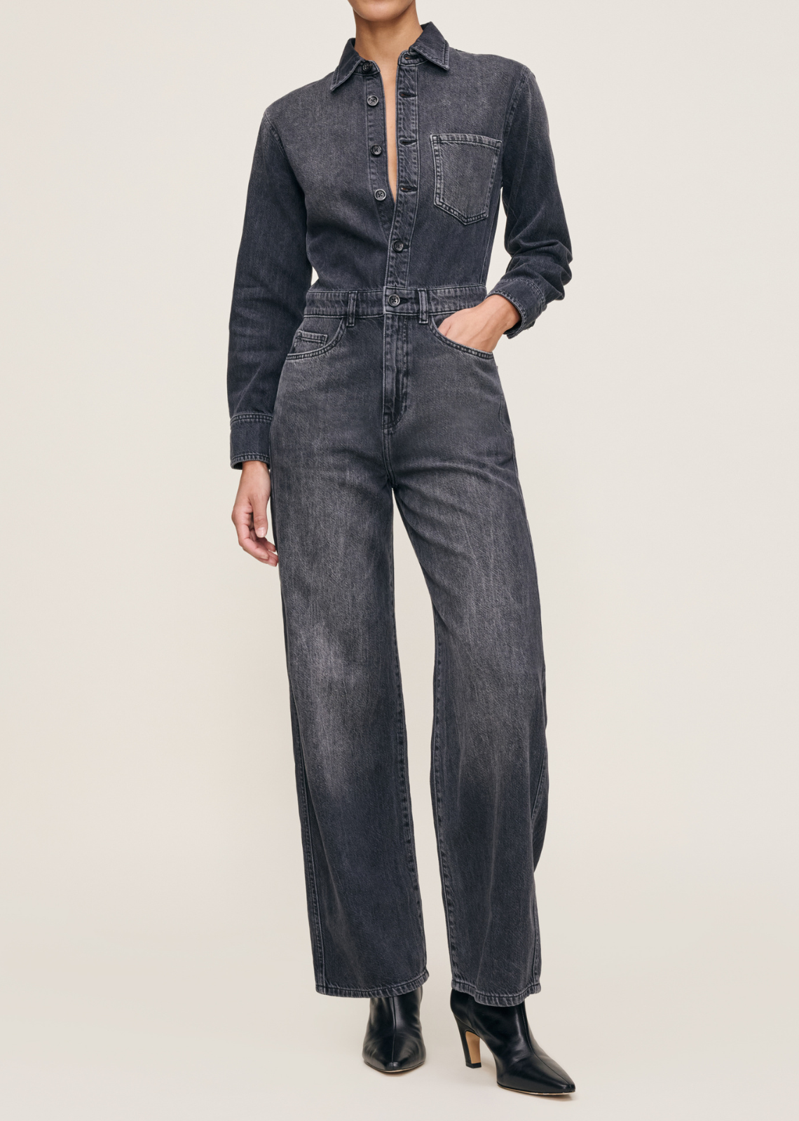 DL1961 Ines Jumpsuit - Nightshade