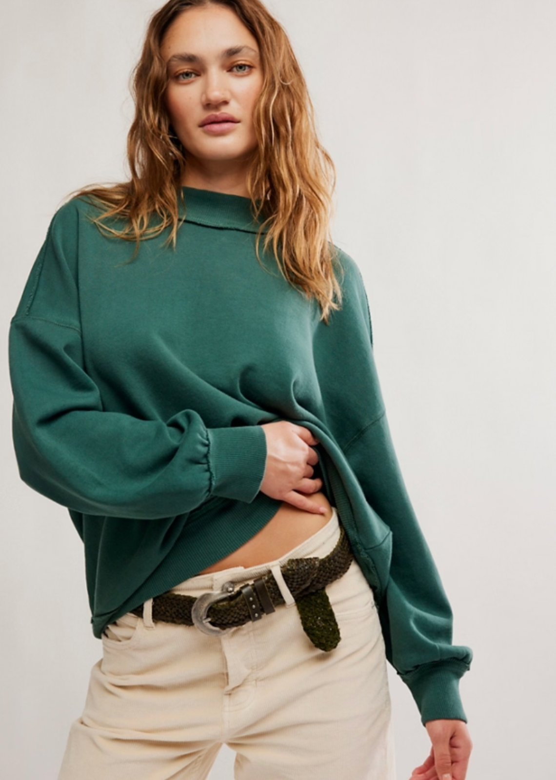 Free People Palm Springs Top - Seamoss