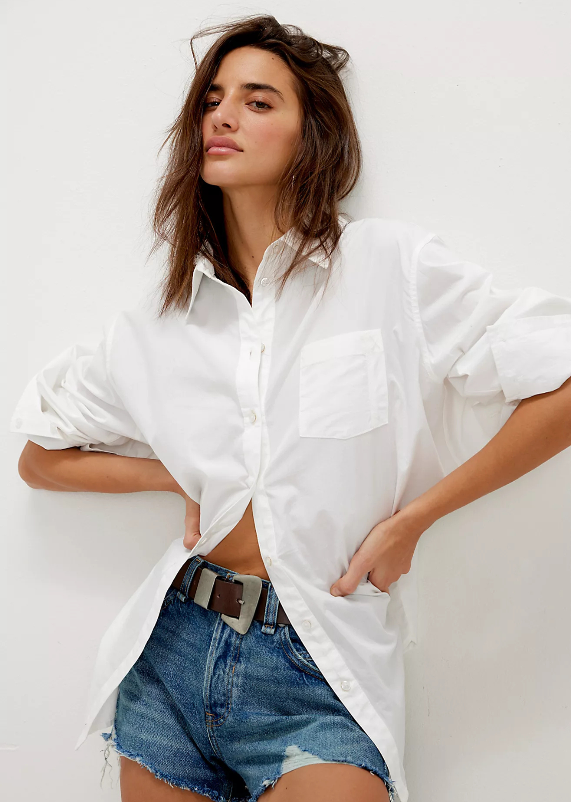 Free People Sabine Tailored Shirt