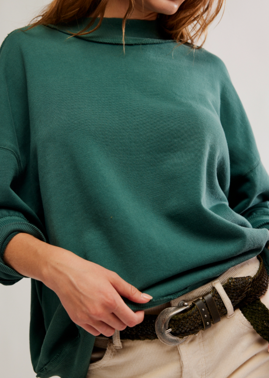 Free People Palm Springs Top - Seamoss