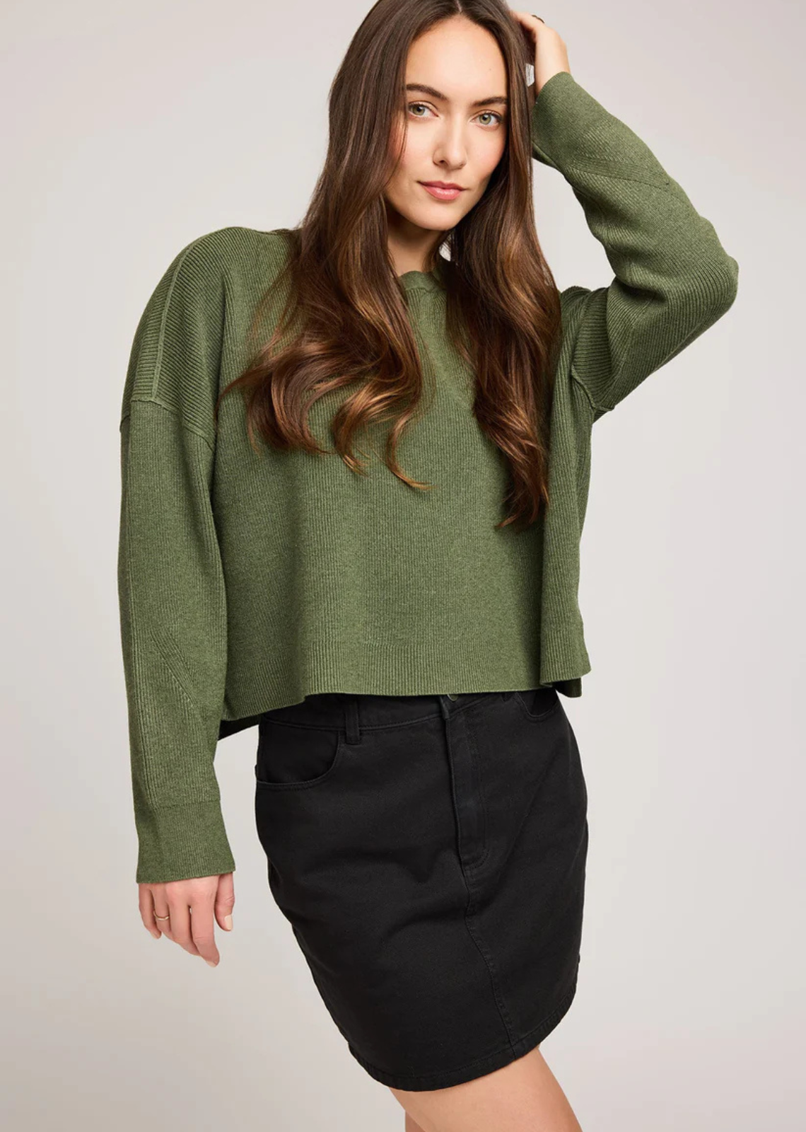 Gentle Fawn Echo Sweater - Heather Ivy