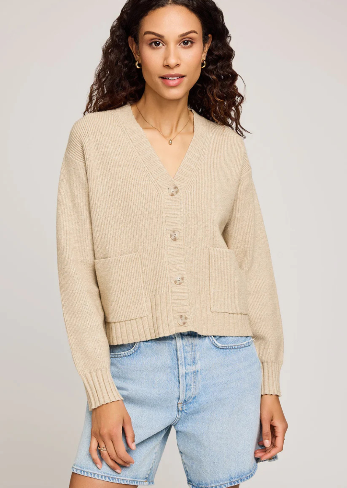 Gentle Fawn Mabel Cardigan - Heather Bone