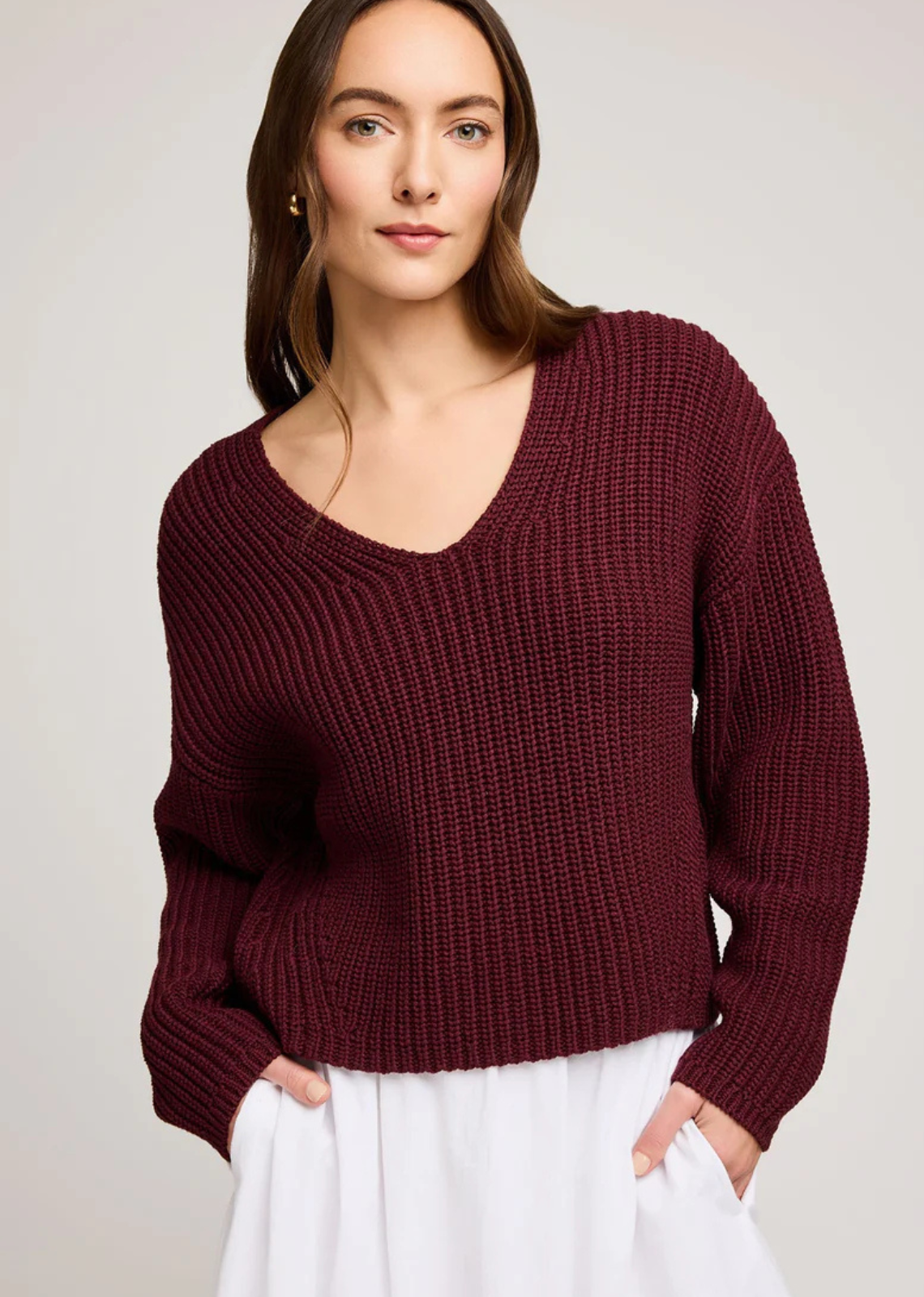 Gentle Fawn Spencer Sweater - Merlot