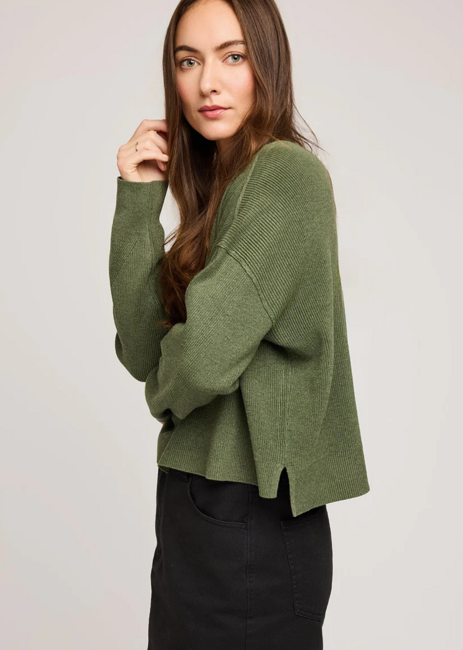 Gentle Fawn Echo Sweater - Heather Ivy