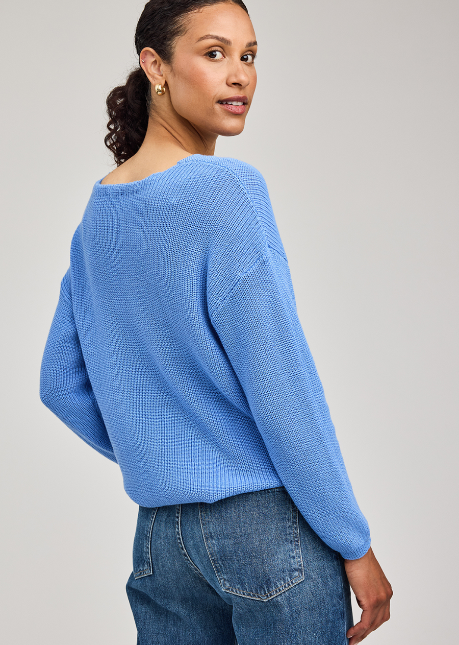 Gentle Fawn Tucker Sweater - Pacific