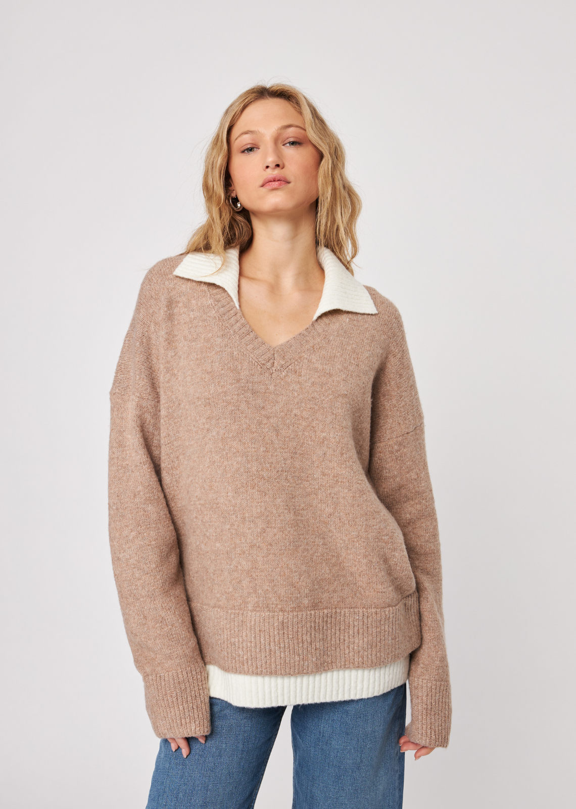 John & Jenn Sage Sweater