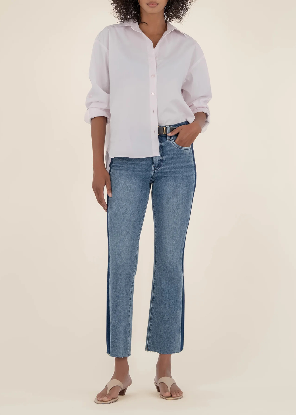 Kut From The Kloth Kelsey High Rise Ankle Flare - Inerrant