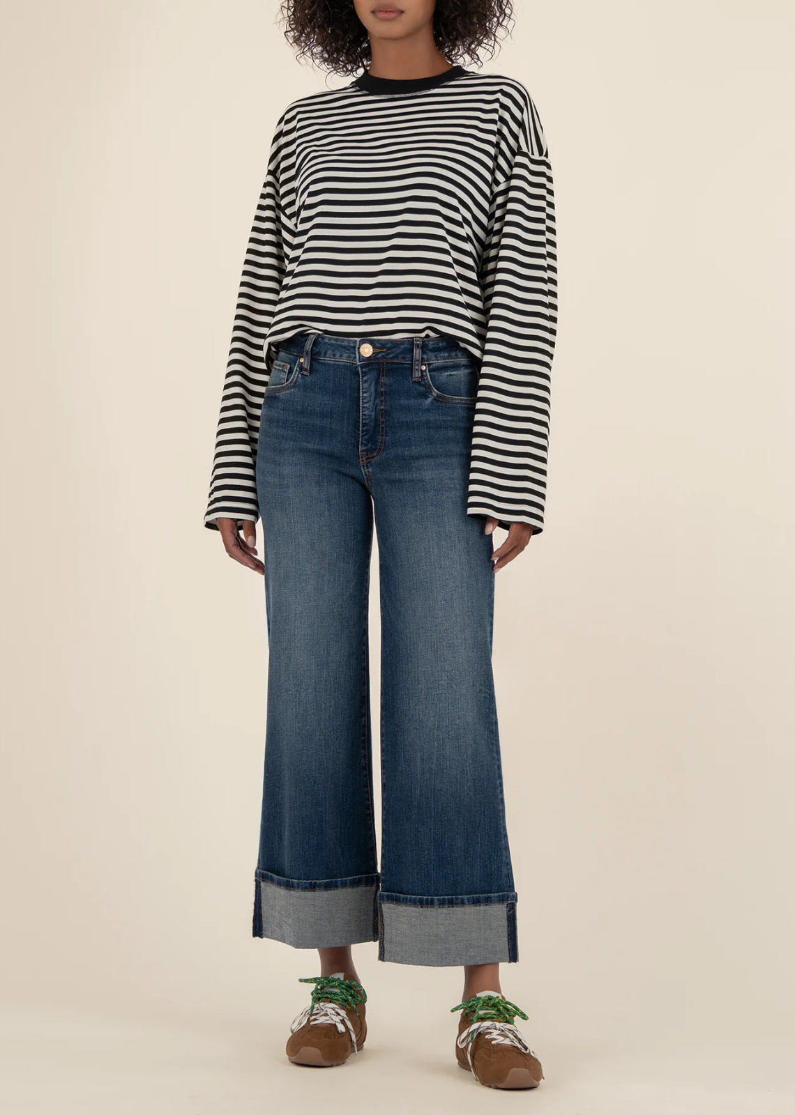 Kut From The Kloth Meg High Rise Wide Leg - Interconnected