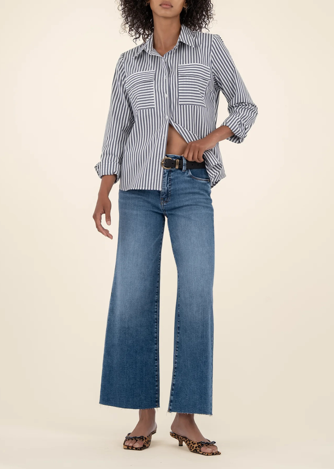 Kut From The Kloth Meg High Rise Wide Leg Jean - Toughness