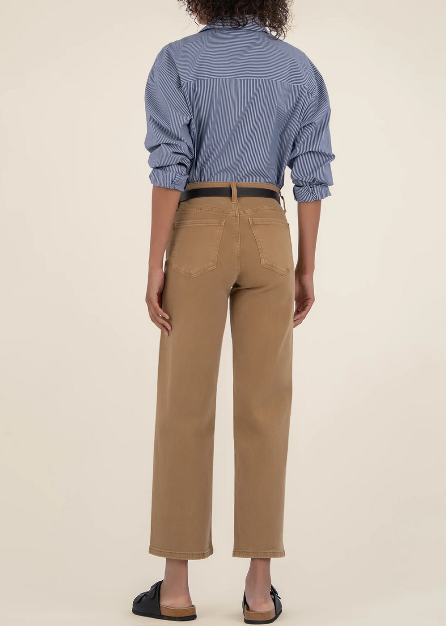 Kut From The Kloth Charlotte High Rise Wide Leg - Caramel