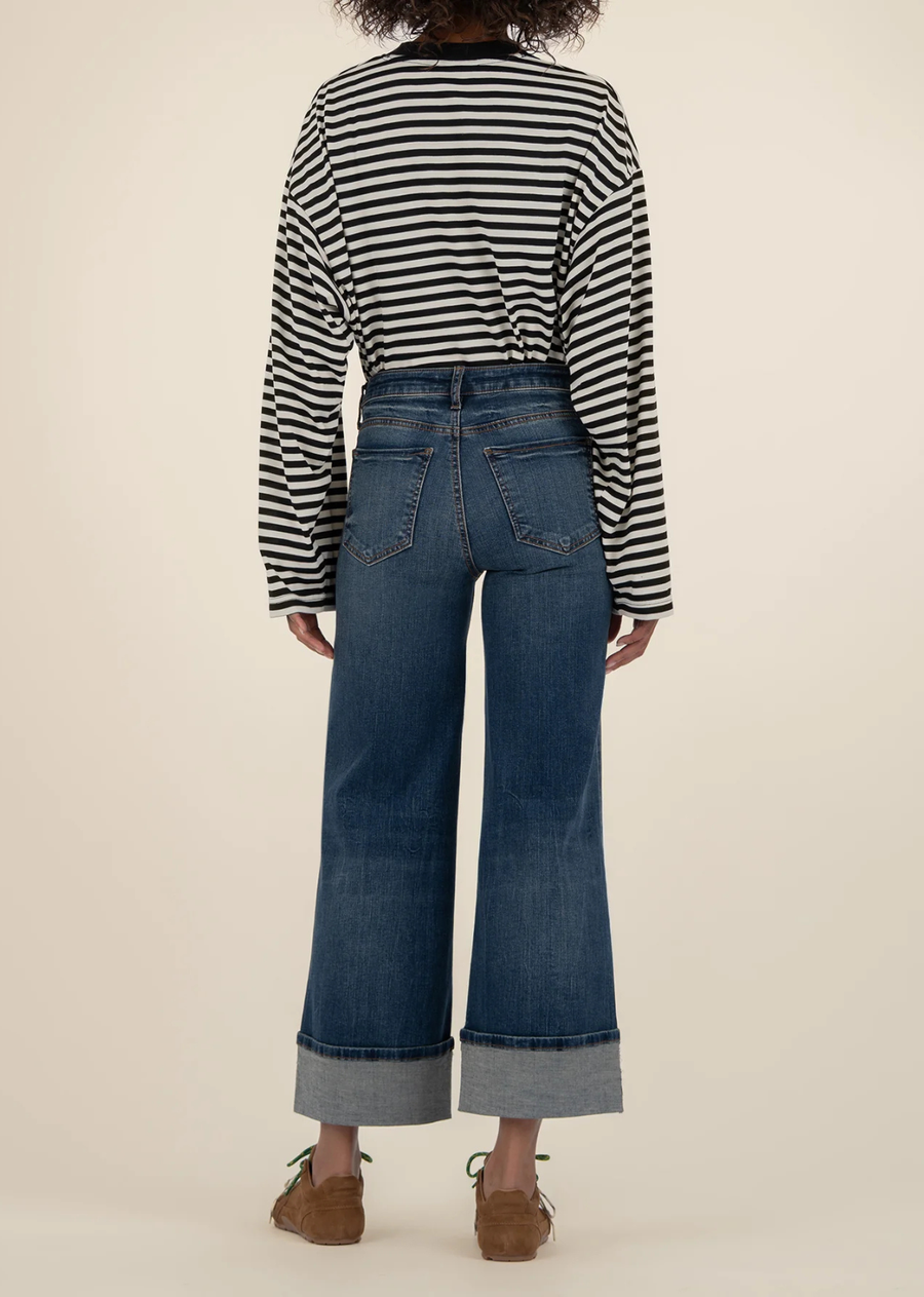 Kut From The Kloth Meg High Rise Wide Leg - Interconnected