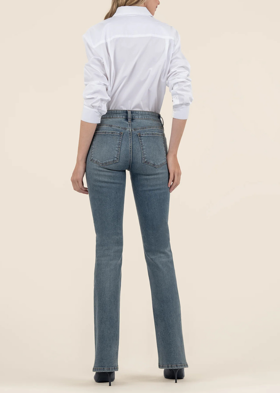 Kut From The Kloth Natalie Mid Rise Flare - Worthy