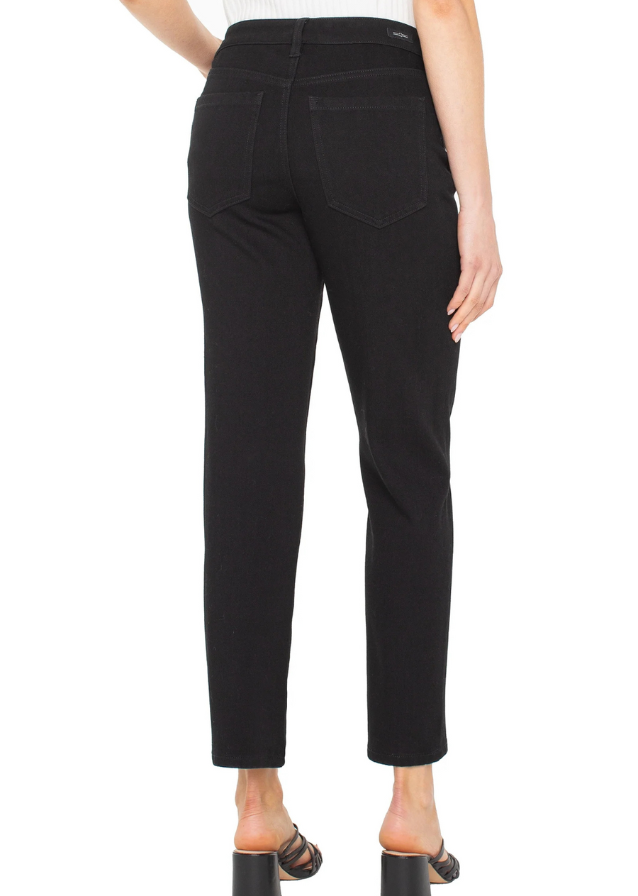 Liverpool Non-Skinny Skinny - Black Rinse