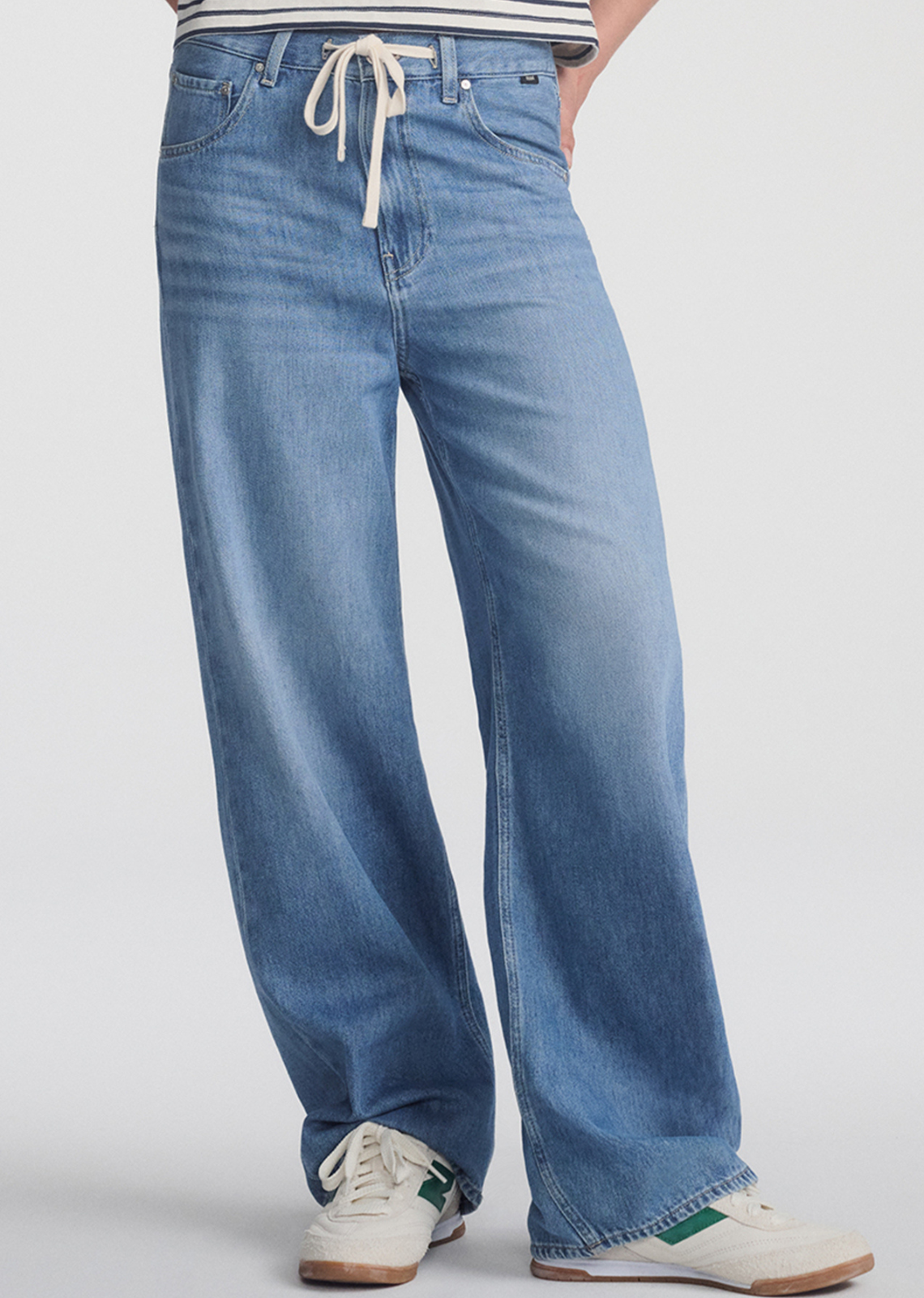 Mavi Nella Tie Front Jeans