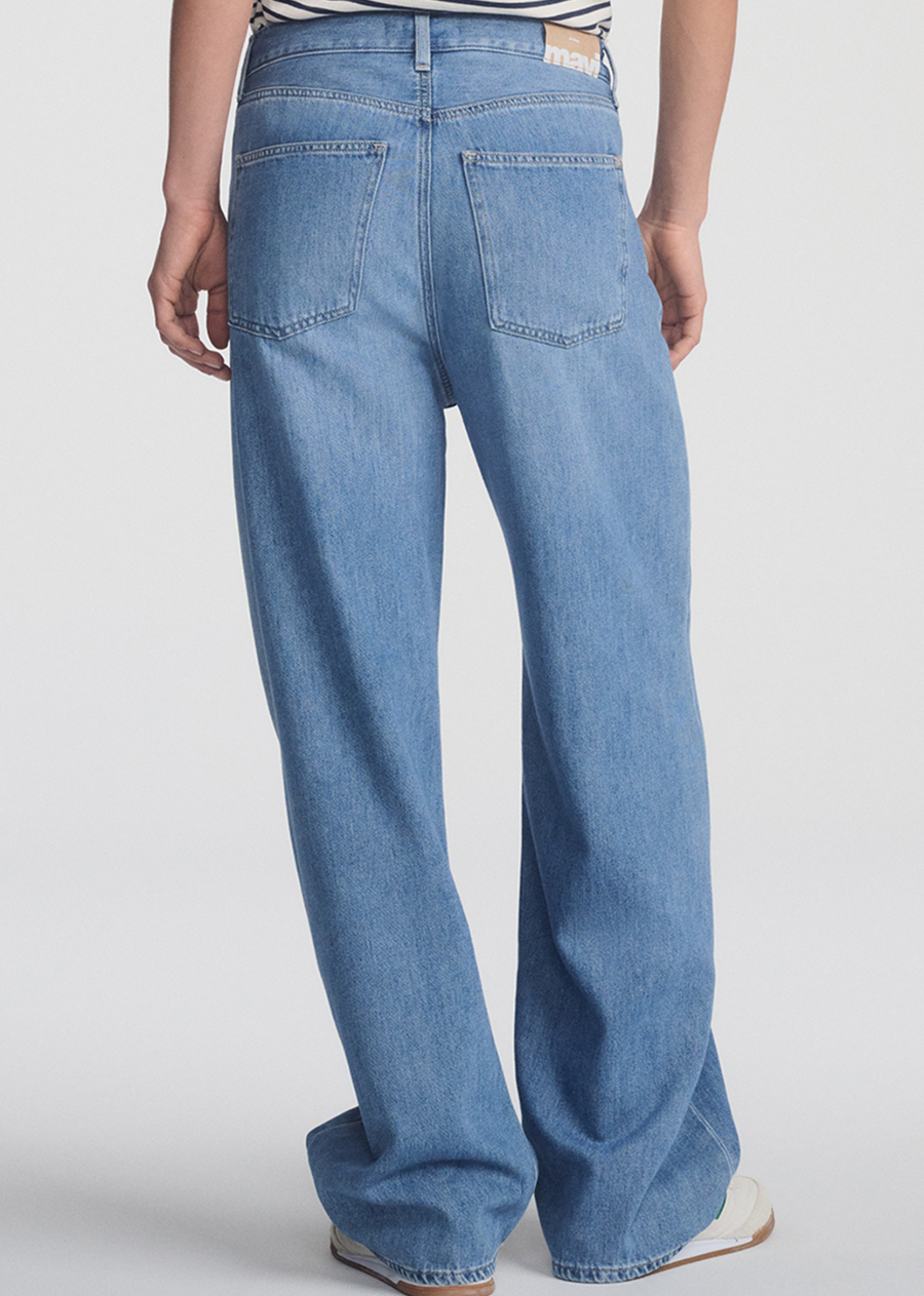 Mavi Nella Tie Front Jeans