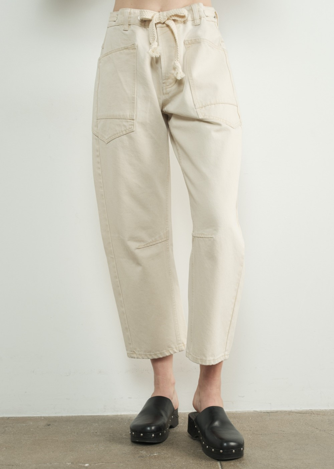 Oliver Barrel Jeans - Cream