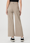Paige Carly Cargo Jean. The Carly with cargo pockets is our feminine take on the utilitarian trend. This high-rise wide-leg pant comes in Vintage Moss Taupe and has an ankle-length silhouette, slightly slanted pockets, and sleek cargo pockets. This effortlessly cool style will be your new go-to for casual, off-duty days.