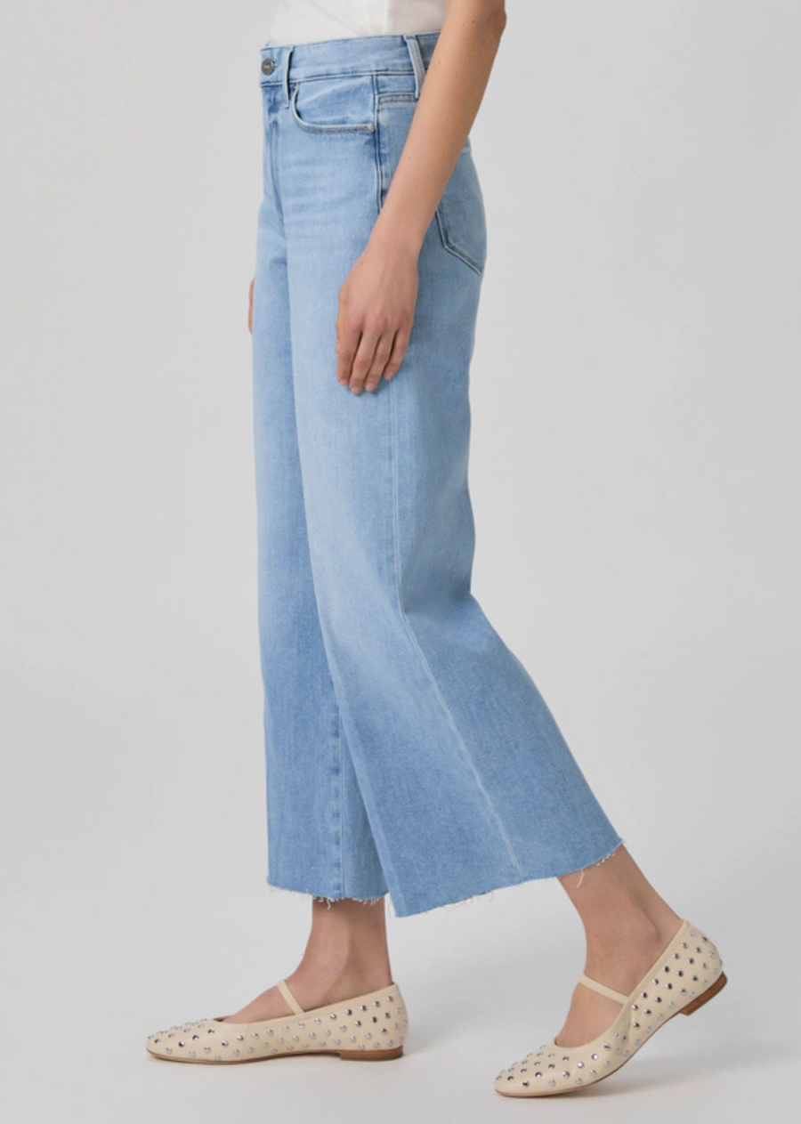 Paige Anessa Wide Leg Jeans - Luminaries