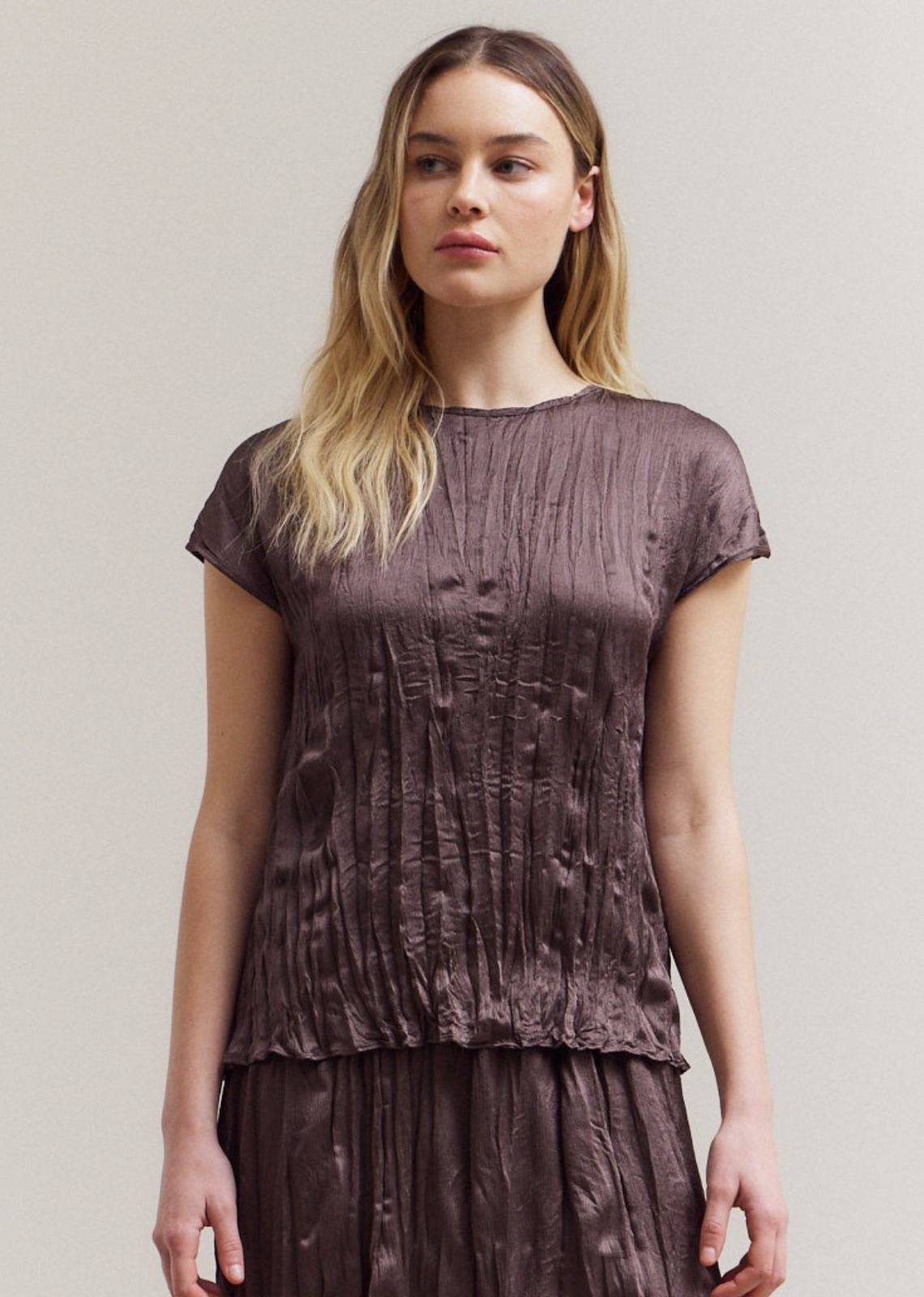Pia Satin Top