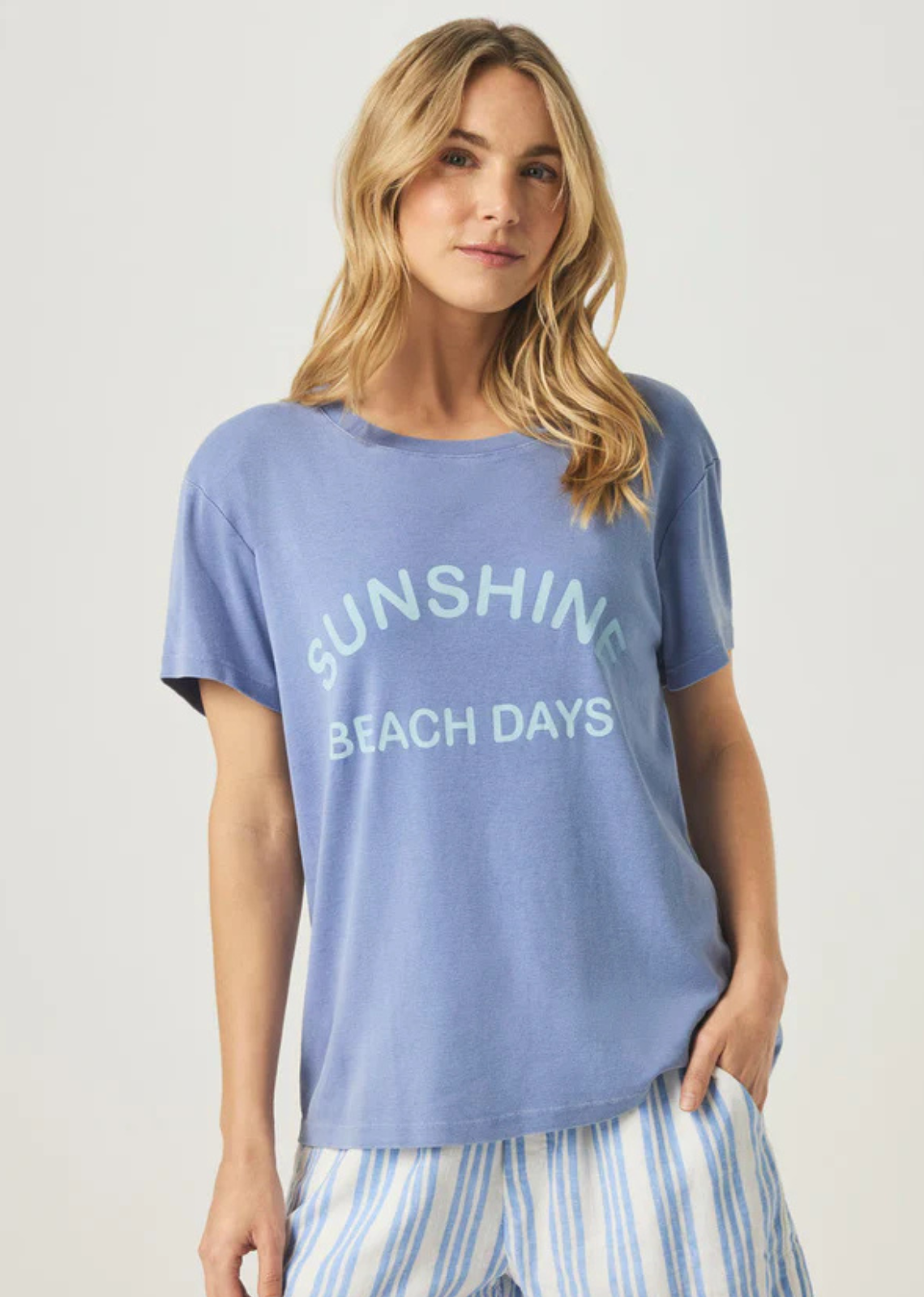 Splendid Boxy Graphic Tee