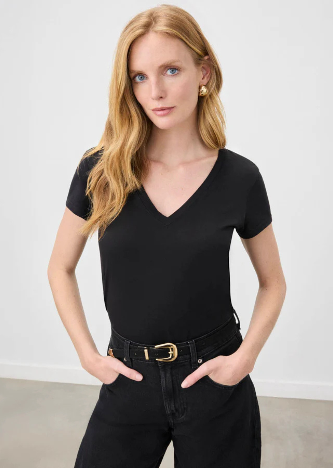Splendid Kate V-Neck Tee