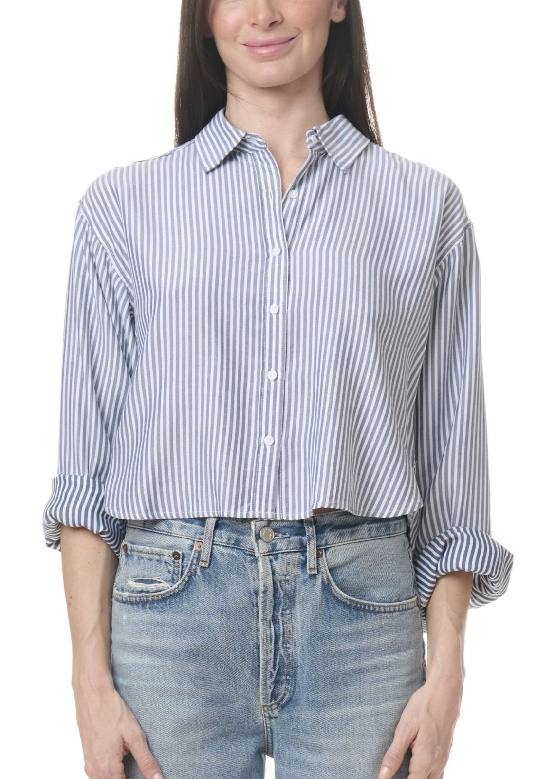Splendid Nora Stripe Button Down