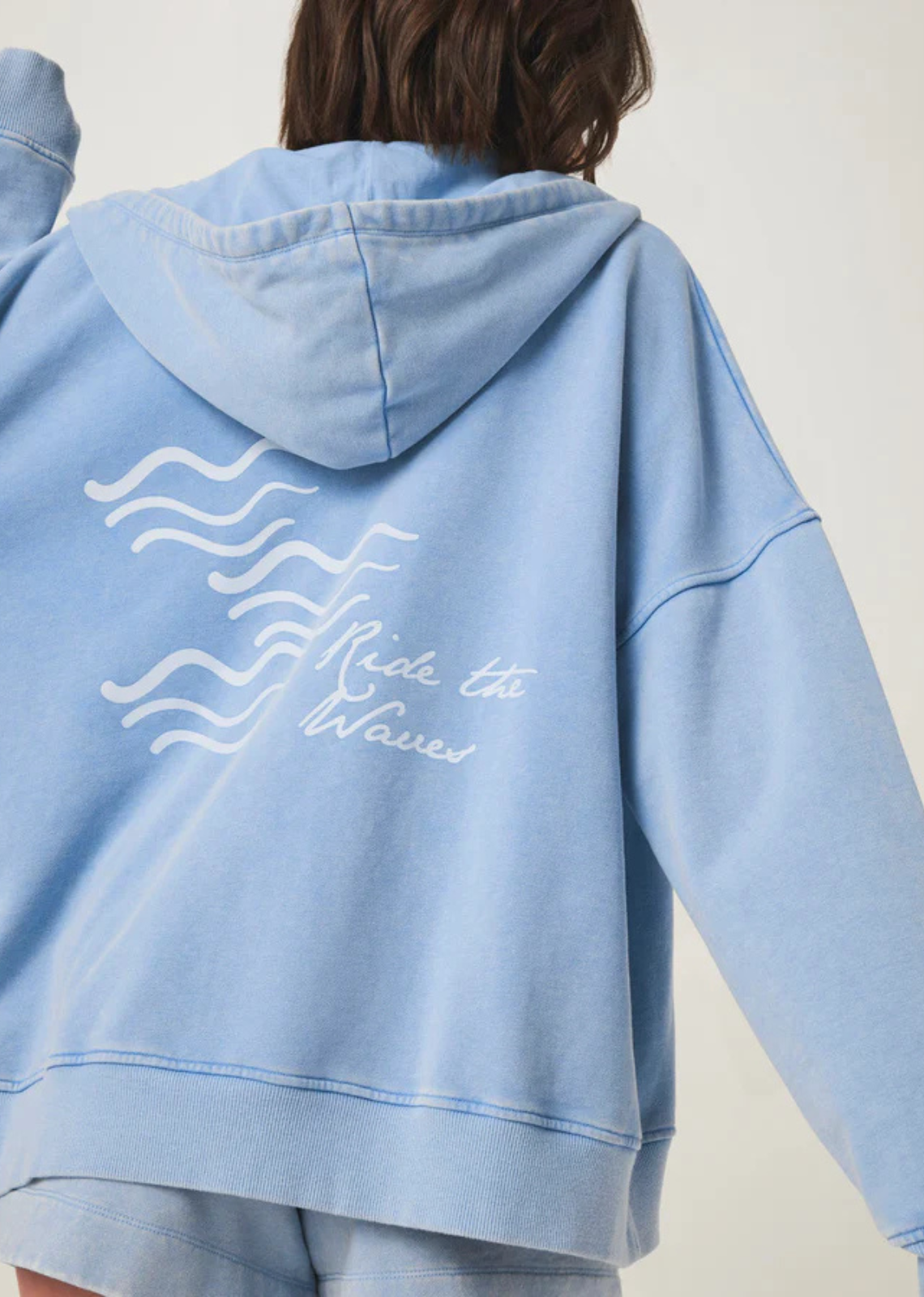 Splendid Ride the Wave Zip Up Hoodie