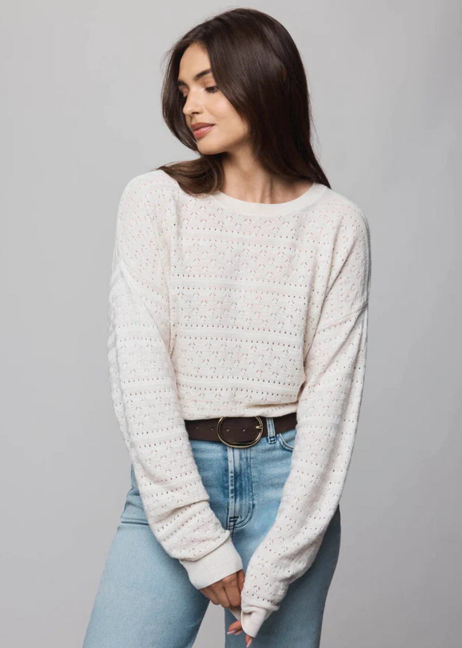 Splendid Georgie Pointelle Sweater