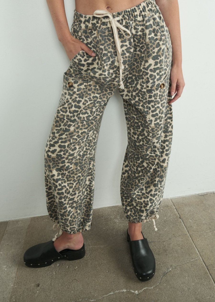 The Lily Pant - Leopard