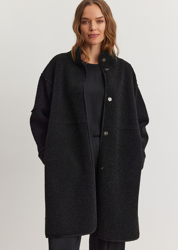 Lux wool coat clearance