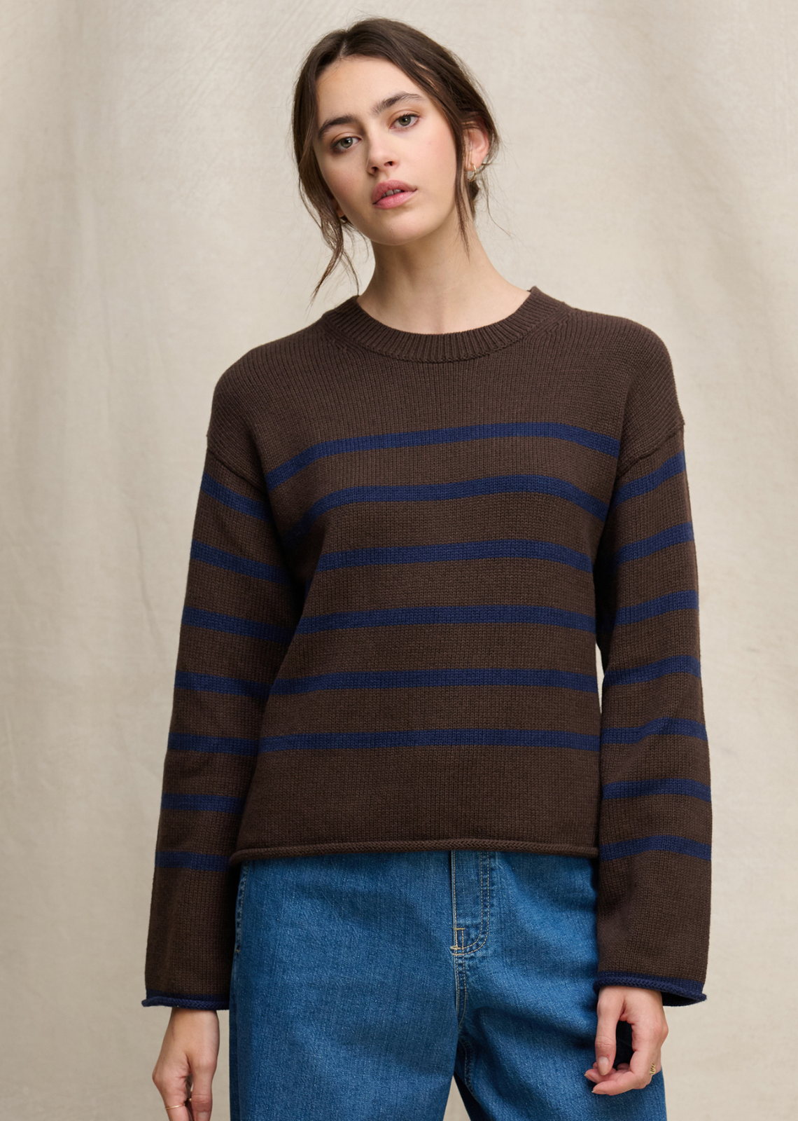 Velvet Lucia Cotton Cashmere Sweater
