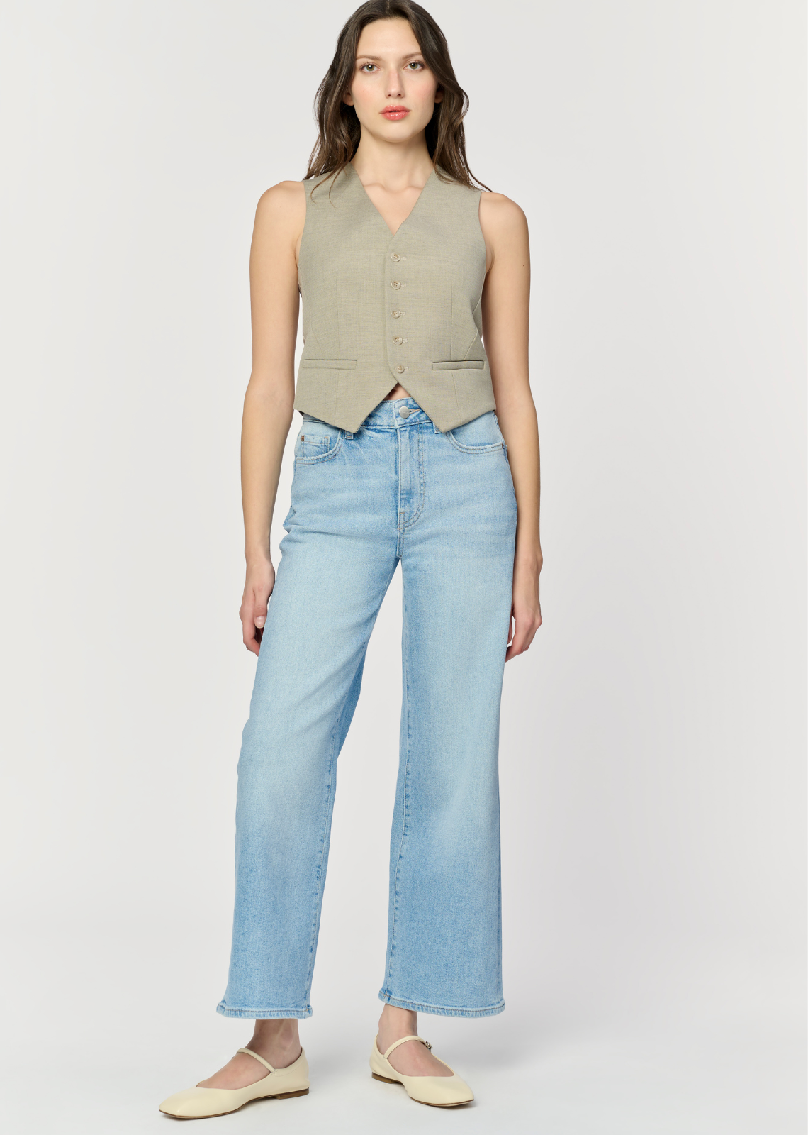 Warp & Weft ICN Cropped Wide Leg