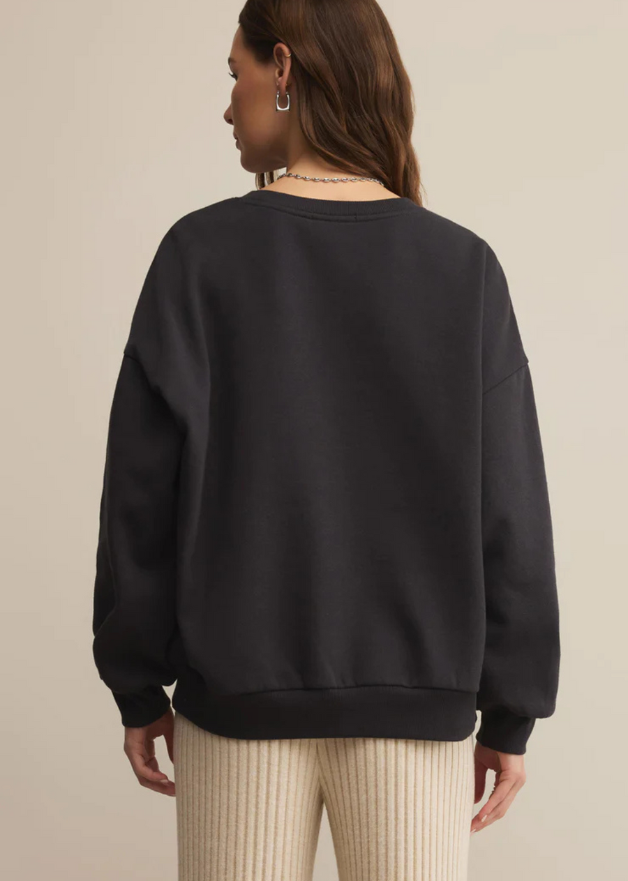Z Supply Oversized Martini Sweatshirt