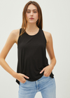 Be Cool SOFT FLOWY ROUND NECK TANK TOP