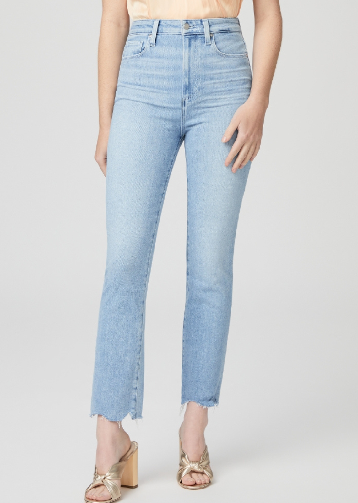 Paige High Rise Cindy - Shooting Star w/ Stellar Hem