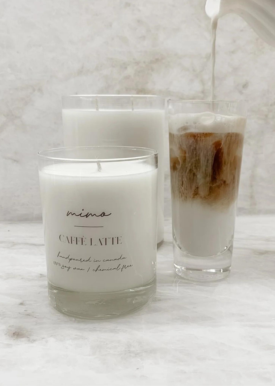 Mimo 8oz Cafe Latte Candle