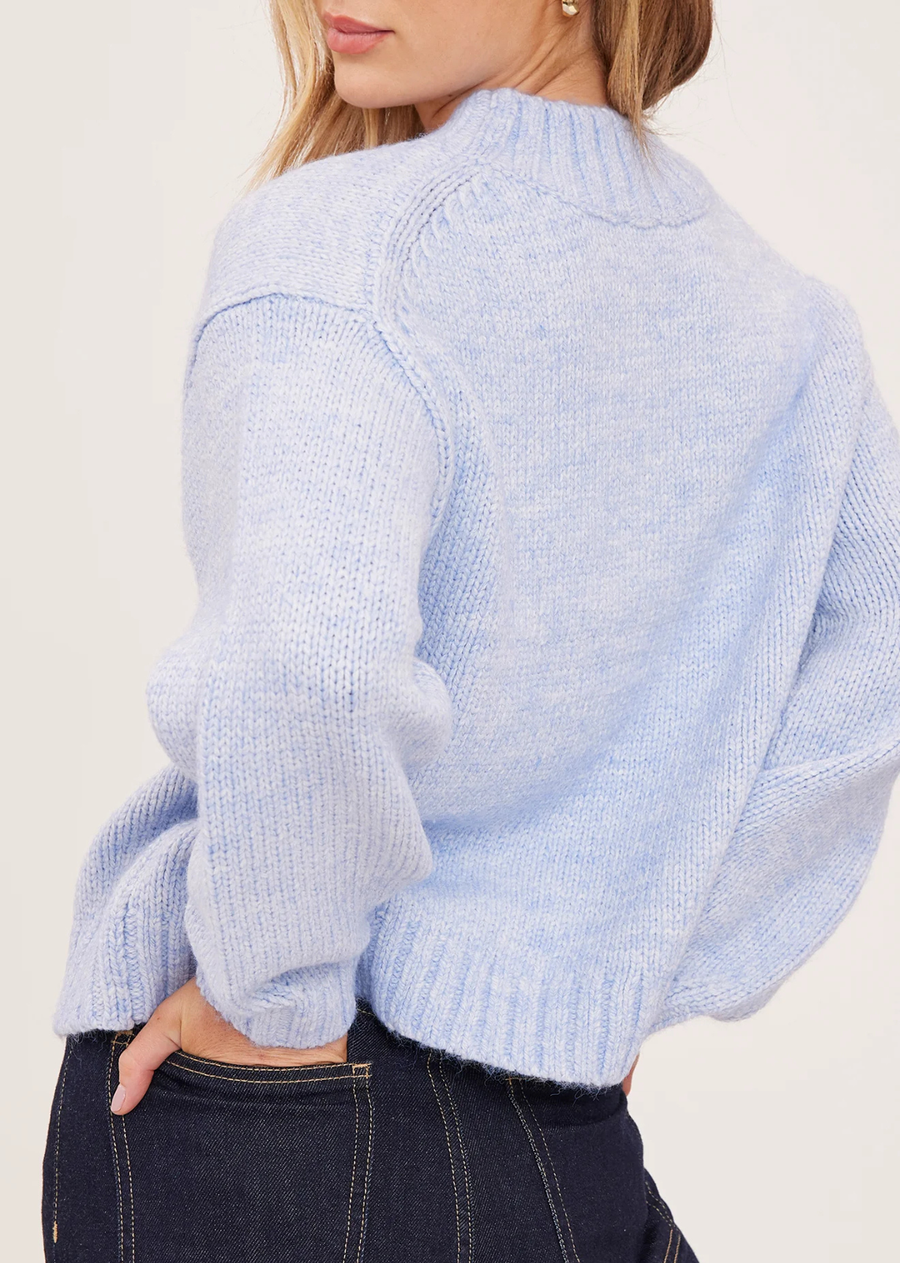 Gentle Fawn Tova Pullover Sweater - Heather Skyline
