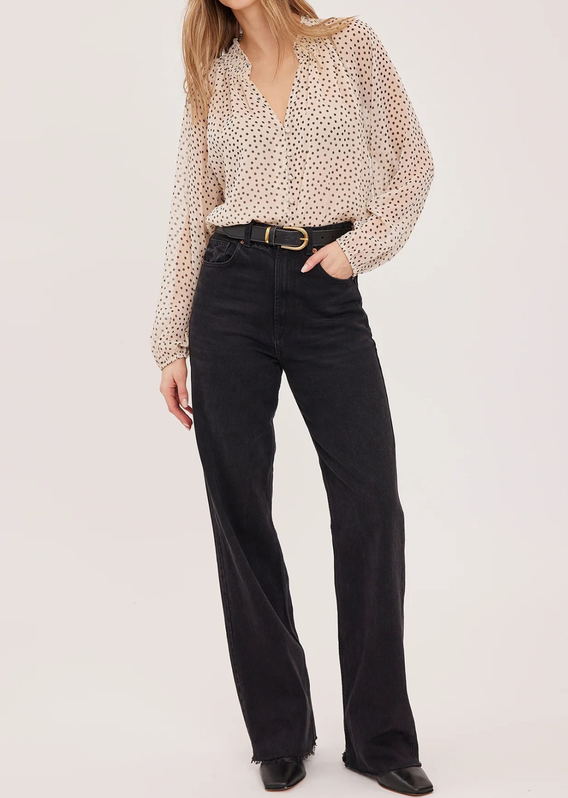 Gentle Fawn Annie Blouse - Cream Print