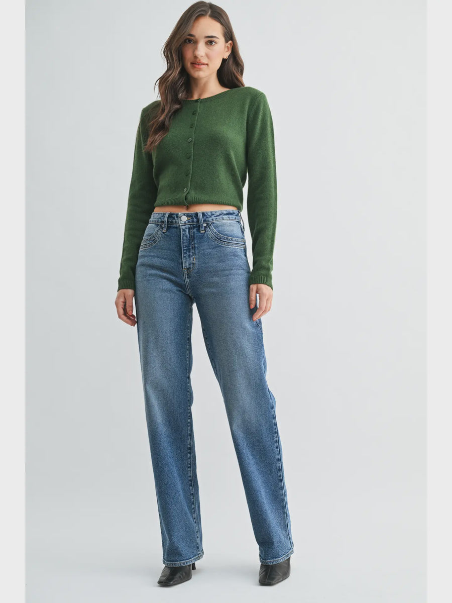 Effortlessly chic with a relaxed feel, The Olivia Drawstring Crop Wide Leg Jeans are the perfect blend of comfort and style. Designed with a flattering high-rise waist, soft stretch denim, and a unique cotton cord drawstring detail, these taupe-colored jeans bring a fresh twist to your everyday denim collection. The cropped wide-leg silhouette, finished hem, and classic five-pocket design create an easy, elevated look perfect for casual days, weekend outings, and vacation styling.