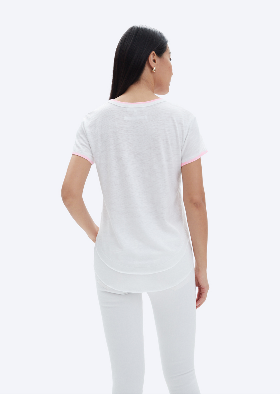 CHRLDR Ava Tipped - Mock layer T-Shirt