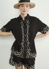 Abby Embroidered Button Up