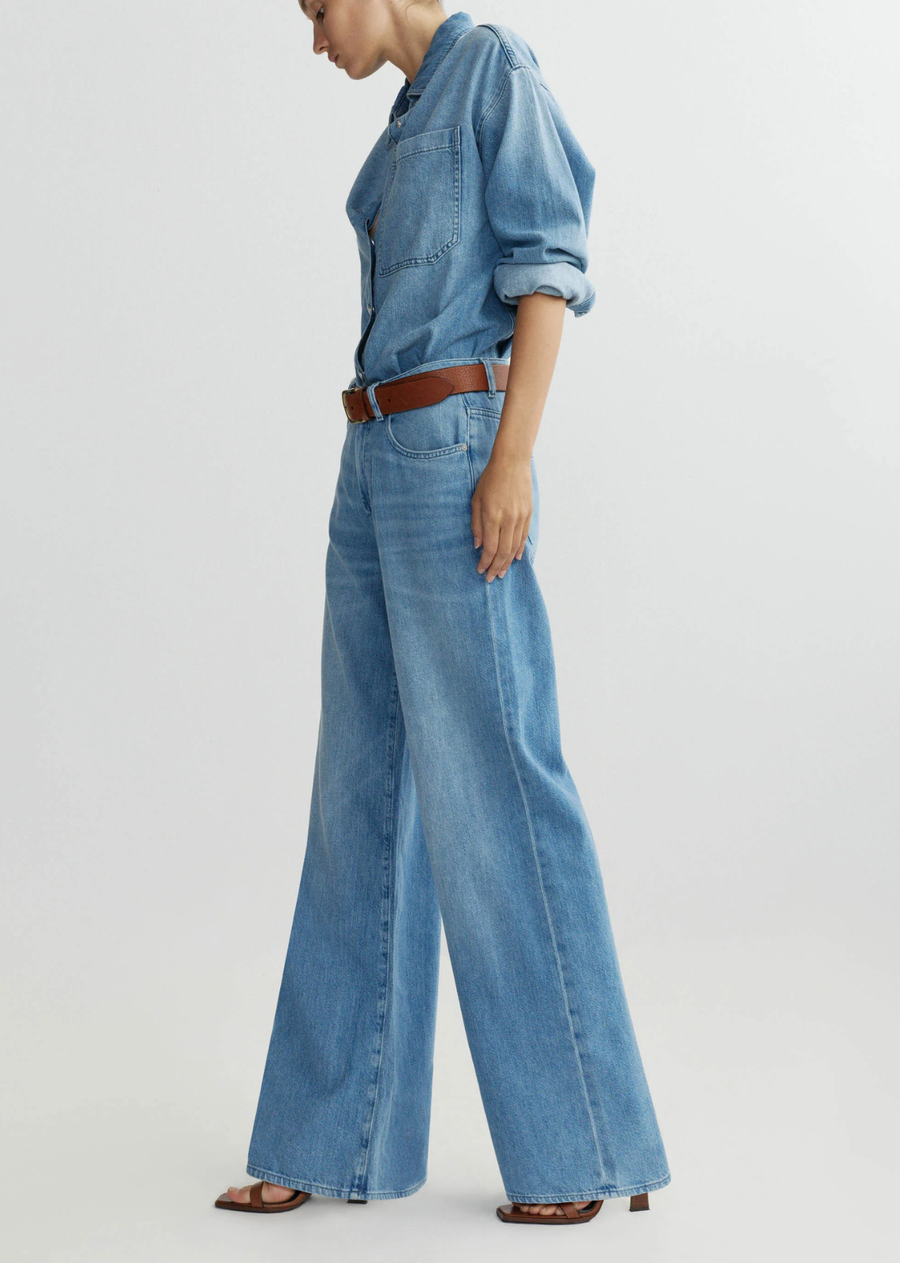 DL 1961 Addison Overshirt - Riverbank Aura