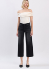 Aileeah High Rise Wide Leg Jeans - Black