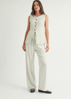 Ali Striped Linen Pant