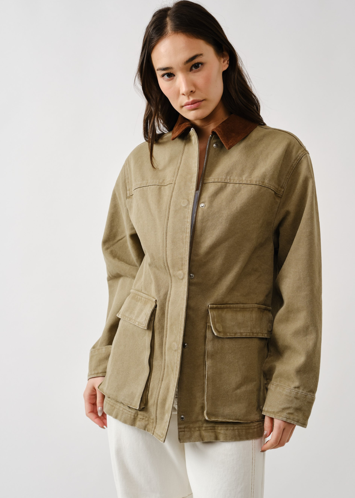 Annie Vintage Washed Barn Jacket