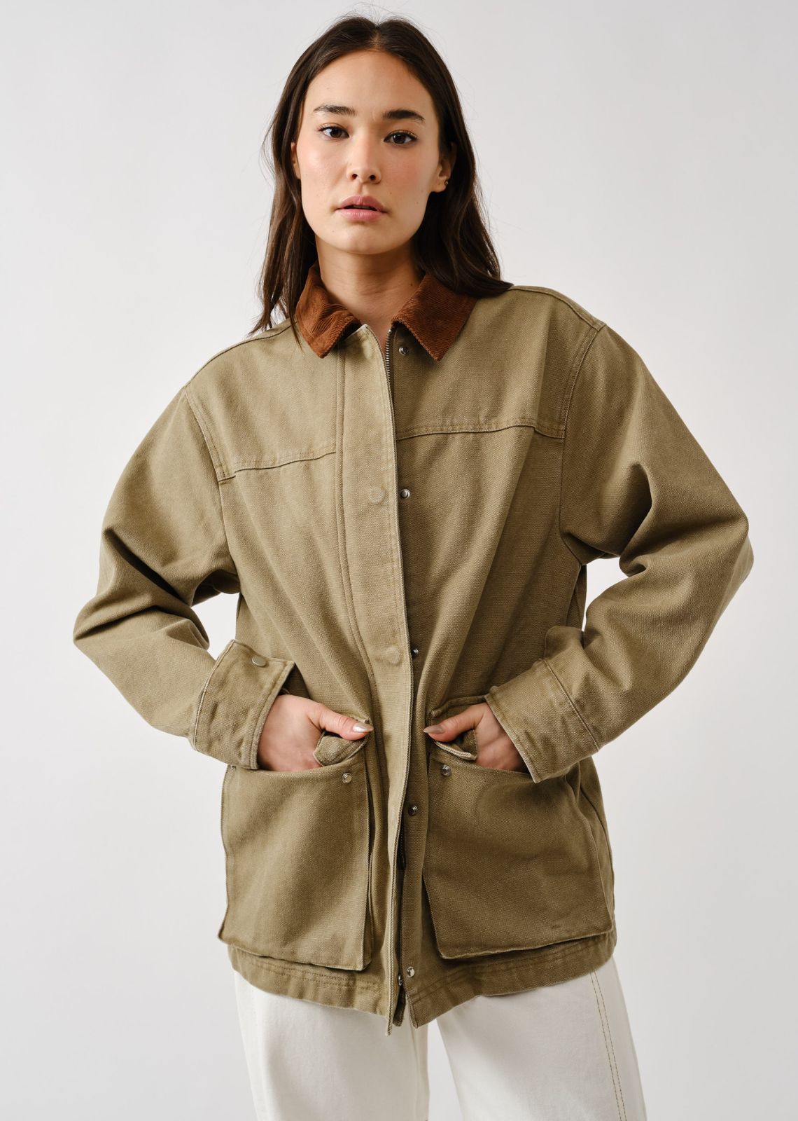 Annie Vintage Washed Barn Jacket