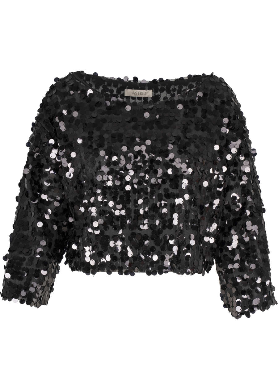 Astrid Sequin Top