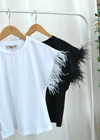 Astrid Woven Knit Party Top